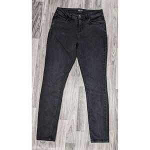 Style & Co Womens Size 10 Skinny Pockets Black Denim Jeans